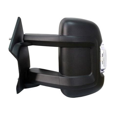 Rétroviseur manuel gauche noir bras long 5W Citroen Jumper depuis 2006