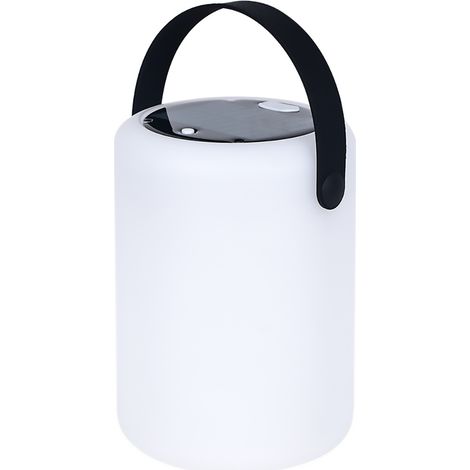Lampe de table d'extérieur solaire à LED - version cylindrique à recharge solaire (1/5)