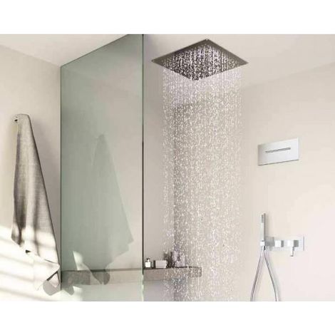 Mitigeur façade externe pour douche murale 3 sorties QUADRI HYDROTHERAPIE - CRISTINA ONDYNA QM61051 (1/2)