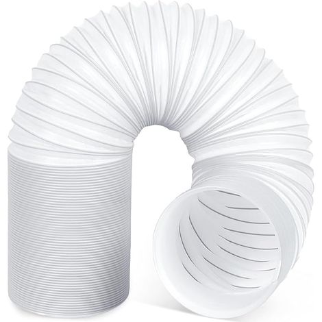 Manguera de extracción de aire LINGKY de 3 m, Ø 150 mm, flexible, para aire acondicionado portátil, deshumidificador y extractor de aire. (1/5)