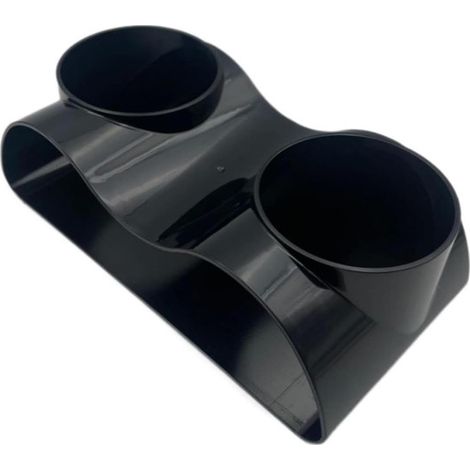 Porte-gobelet double pour aquarium Support de verre et tasse pour bac à poissons Accessoire de rangement pour réservoir d'eau (1/5)