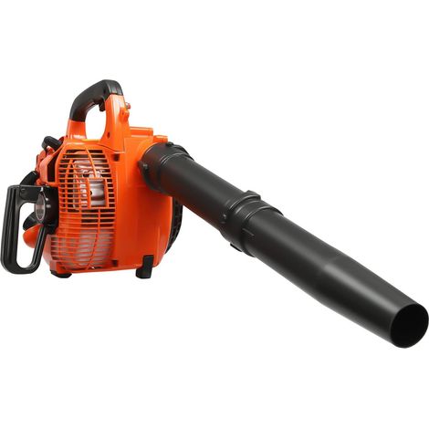 Soffiatore per foglie portatile con motore a benzina da 25,4 cc e 1,2 l, potente soffiatore per foglie a benzina a 2 tempi da 750 W per rimozione neve, pulizia strade, raccolta foglie