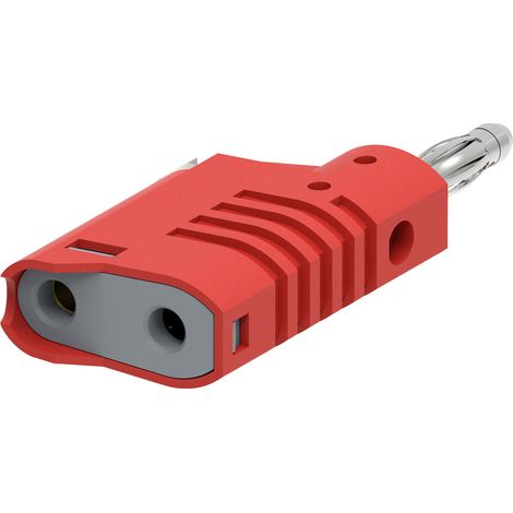 Electro PJP 1087-CD1-R Bananenstecker Stecker, gerade Stift-Ø: 4 mm Rot 1 St. (1/3)