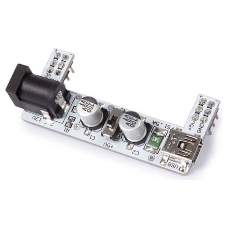 Whadda WPM424 accesorio para placa de desarrollo Módulo regulador de voltaje Negro, Blanco (1/3)