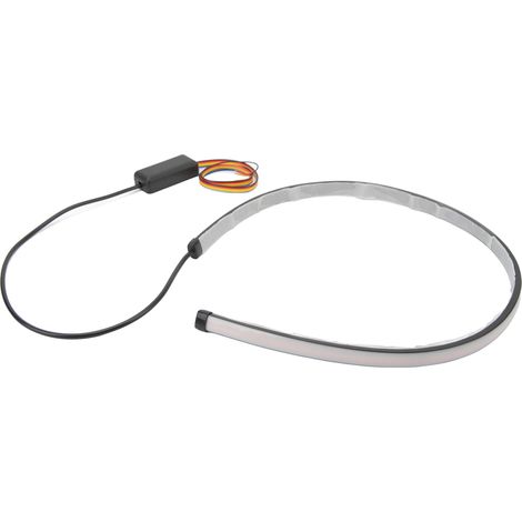 12V Rücklichtleiste mit Brems- und Fahrlicht, durchlaufendem gelben und roten Brems- und Blinklicht für Auto, Motorrad und Elektrofahrzeug, 60 cm / 23,6 Zoll (1/5)