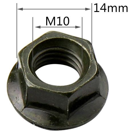 Handlebar fixing screws for scooters/electric vehicles, steering column nuts, ingot bushings, handlebar locking sleeves (1/2)