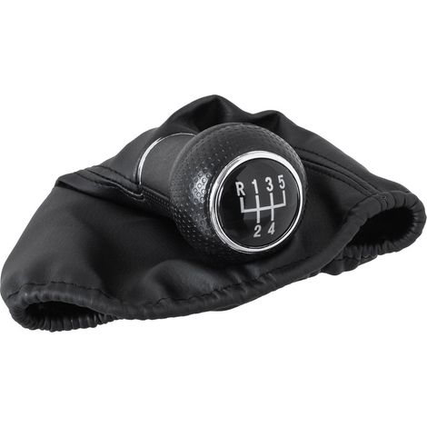 Pomo de cambio de marchas negro Seat Toledo II 98-06 + Junta 5 velocidades (1/5)