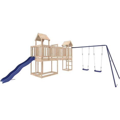 Outdoor Playset Solid Wood Pine vidaXL