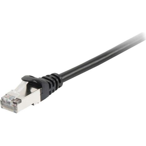 equip 635591 Netzwerkkabel Cat6 schwarz 2 Meter