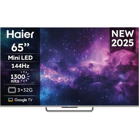 Haier H65M90EUX 165,1 cm (65”) 4K Ultra HD Smart TV Wi-Fi Nero 1300 cd /m² (1/5)