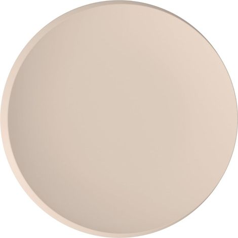 Assiette Pour Le Petit-Déjeuner, Assiette Beige En Porcelaine