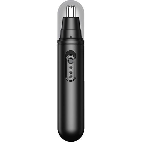 Elektrischer Nasenhaartrimmer für Damen und Herren, schmerzfrei und kompakt. Rasierer und Trimmer in einem. Wiederaufladbar. (1/5)