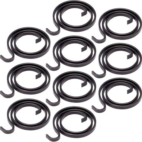 10 Stück Türgrifffedern, 1,9 Umdrehungen, Innenwindung, 2,9 mm Breite, als Ersatzteile für Griffe und Schlösser (1/5)