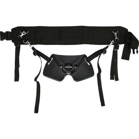 Ceinture de combat de canne à pêche ajustable, support de canne à la taille, ceinture de fixation pour canne à pêche, taille L (1/5)