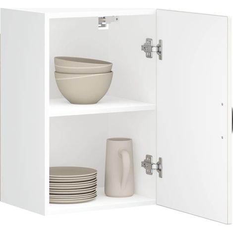 Küchen-Hängeschrank Lucca Hochglanz-Weiß Holzwerkstoff