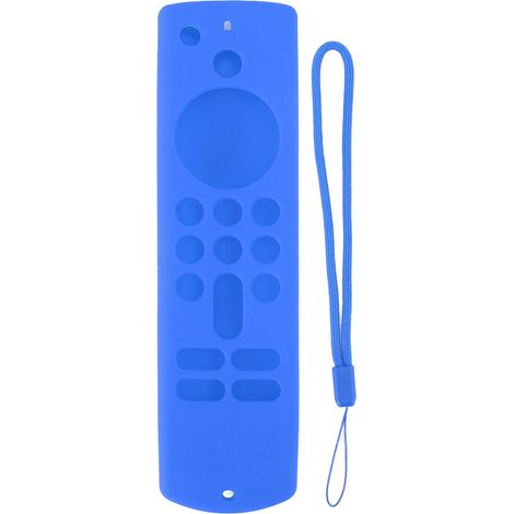 Coque de Protection en Silicone Anti-Dérapante pour Fire TV Stick 3ème Génération avec Dragonne - Télécommande Bleue (1/5)