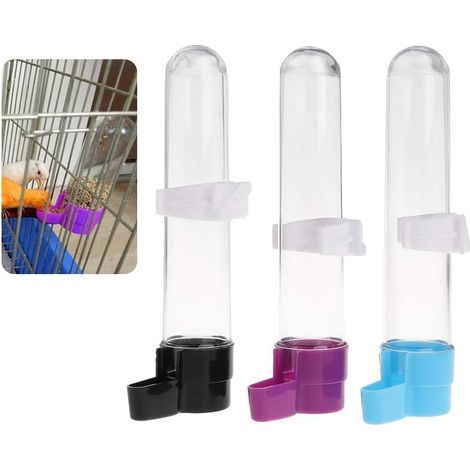 Automatic Waterer, Durable Plastic, Flexible Flow, For Bird Cages, Farm Breeding (1/3)