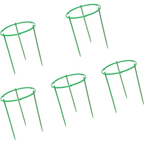 Ensemble de 5 supports à plantes polyvalents pour balcons et jardins extérieurs (1/5)