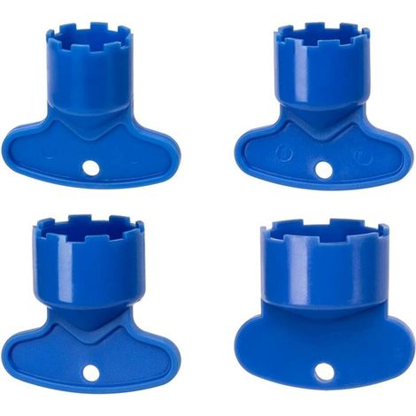 Clé à aérateur portable (lot de 4), outil à main résistant aux chocs, mini clé à aérateur pour robinet, idéale pour la maison (1/5)