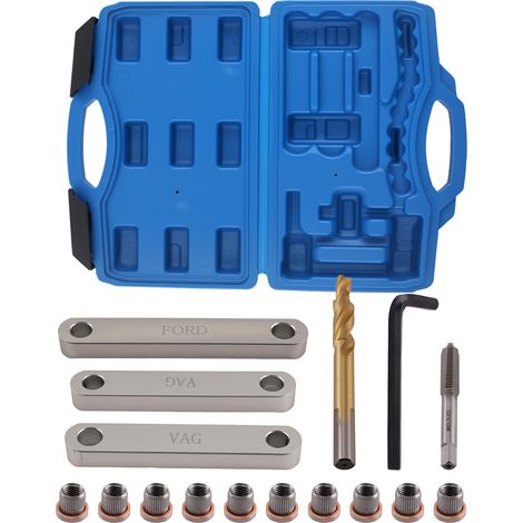Brake Caliper Repair Kit M9 1.25mm for Ford VAG Opel Thread Tool Set (1/5)