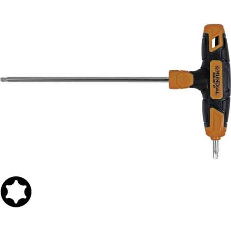 CHIAVE MASCHIO TORX CON IMPUGNATURA A 'T' PRO MUNDIAL Tx 27
