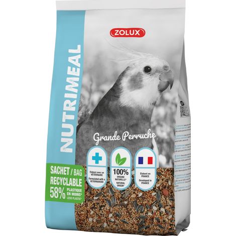 Graines grandes perruches nutrimeal  2.5Kg - zolux (1/4)
