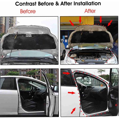 Joint d'étanchéité caoutchouc auto 5 m porte voiture imperméable anti-poussière isolation phonique profils Big D Small D Z P (1/5)