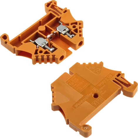 Bloc de jonction rail DIN Weidmuller W ( Prix pour Paquet de 10 )