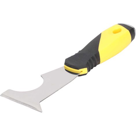 Multifunktionaler Spachtel mit verdickter Edelstahlklinge, Farbschaber mit rutschfestem Griff, 6,5 cm / 2,6 Zoll (1/5)