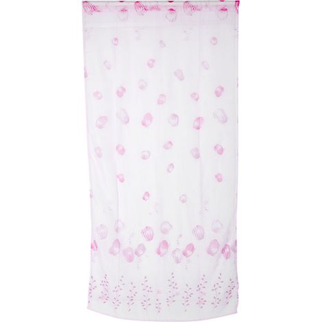 Voile de fenêtre à motif floral panneau de rideaux transparents pour chambre à coucher salon balcon