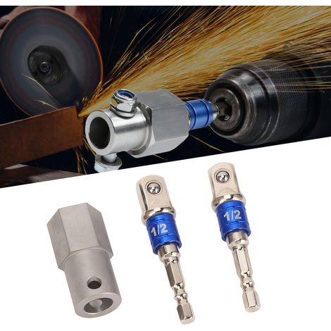 Elektrischer Adapter für Anhängerstütze – Hochwertiges manuelles Modell aus Edelstahl 304 mit 2 x 1/2"-Anschlüssen und komplettem Set (204 g) (1/5)