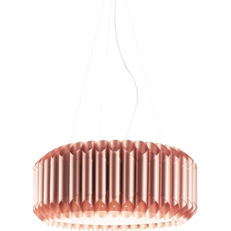 Lampadario Moderno Louise Polilux ® Rame E Metallo Cromo 5 Luci E27 (1/2)