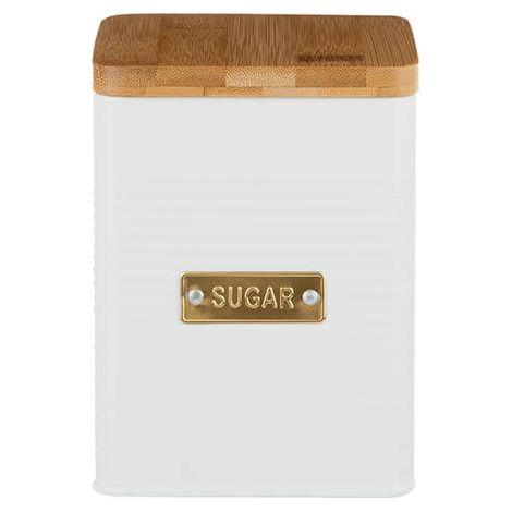 Typhoon Otto White Square Sugar Storage Canister