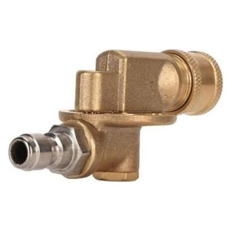 Raccord pivotant pour nettoyeur haute pression - - 4500psi - Réglable - Cuivre de qualité - Installation facile (1/4)
