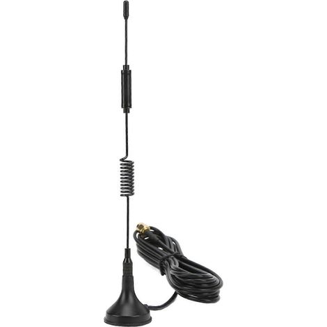 Antenne sans fil 9 dB avec connecteur SMA, 2G, 3G, 4G, GPRS, polarisation verticale, 50 W, antenne à ventouse pour câble