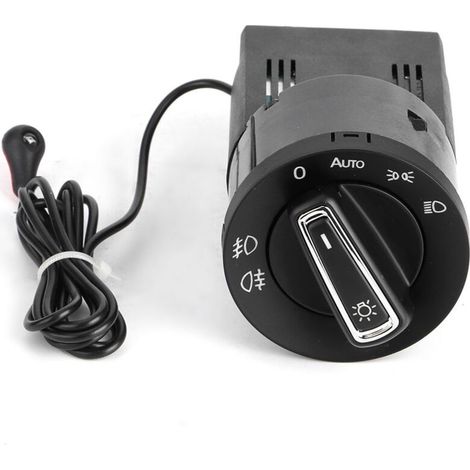 Module de capteur de lumière pour phare automatique – Compatible Bora MK4/B5/B5.5/9N/9N3 – Installation simple – Matériau ABS noir (1/5)