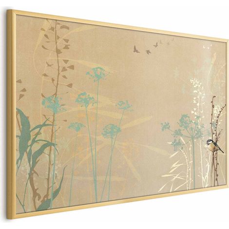Poster – Vogel auf der Wiese (1/4)