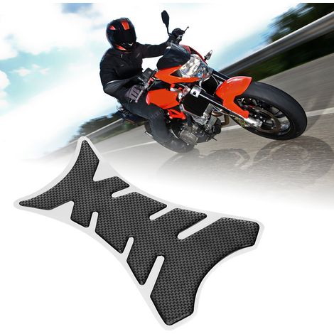 Autocollant de réservoir moto universel, protection antidérapante, adhésif de réservoir d'essence, kit de grip pour motocyclette (1/5)