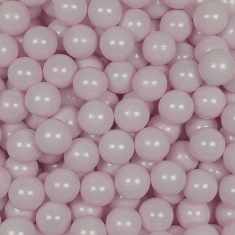 Palline giocattolo ø7cm 100pz rosa chiaro perla (1/4)