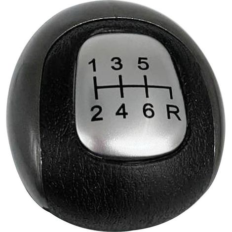 Pommeau de levier de vitesse argenté pour boîte manuelle 6 vitesses, pièce de rechange pour Honda Civic 2006-2011 (modèles DX, EX et LX) (1/5)