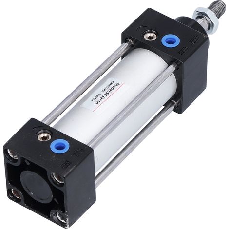 SC32x50 Aluminium-Pneumatikzylinder, 50 mm Hub, 32 mm Bohrung, korrosionsbeständig, für automatische Maschinen und Industrieanlagen (1/5)