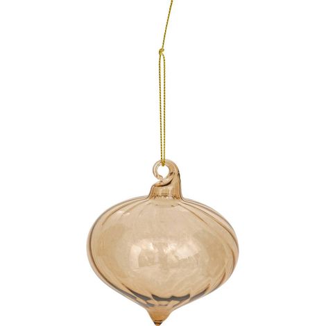 BDN CRISTAL 80MM BRONCE GOTA - Feeric lights & christmas