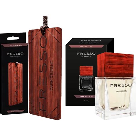 Ciondolo profumato Fresso Dark Delight + profumo per auto