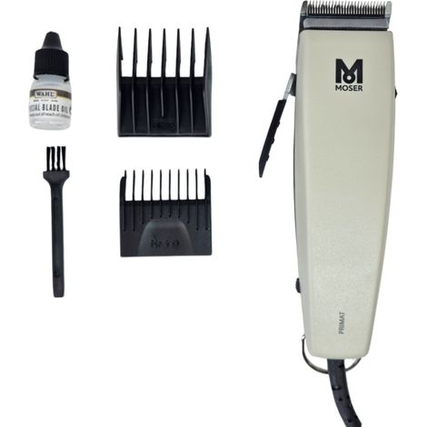 Tosatrice Moser Primat 1230 15 Watt 46 mm ( 1230-0051 ) + 2 pettini