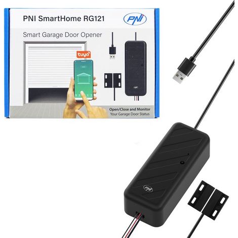 Relais intelligent - PNI SmartHome RG121 - Wi‑Fi 2,4 GHz - 1 canal - Compatible Tuya