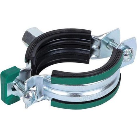 Walraven  abrazadera  tubo  KSB2  ev  31-35  mm  EPDM  M8/M10  abrazadera  doble  tornillo (1/4)