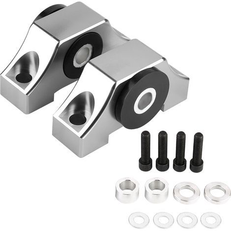 Mehrfarbiger Motorhalterungssatz für Honda Civic D15 D16 B16 1992-2000 Silber (1/5)