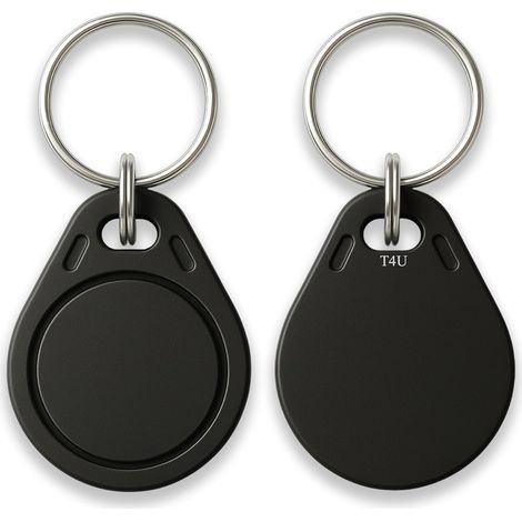 Lot de 2 Badges RFID, Puce CUID 13.56Mhz, UID modifiable, Mémoire réinscriptible, Compatible Android MCT (1/5)