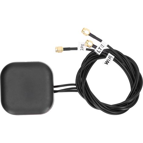 Antenne 4G WIFI GPS ABS Cuivre 3 Antennes combinées étanches pour extérieur, compatible avec module 4G pleine bande (1/5)