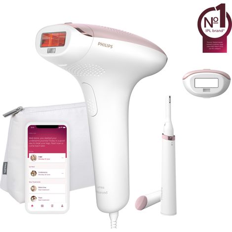 Philips Lumea Advanced BRI920/00 Leichter Haarentferner Lichtimpulstechnologie (IPL) Pink, Weiß